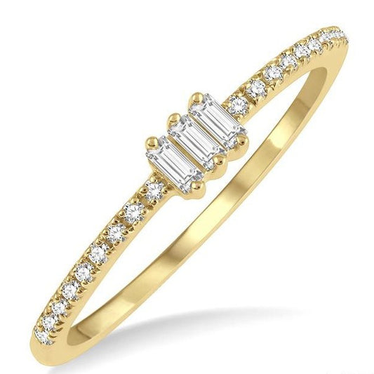 Parkplace Jewelers Stackable Petite Baguette Diamond Fashion Ring 386G7PPTGYG