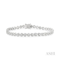 ASHI Illusion Diamond Tennis Bracelet 70253PPFGWG