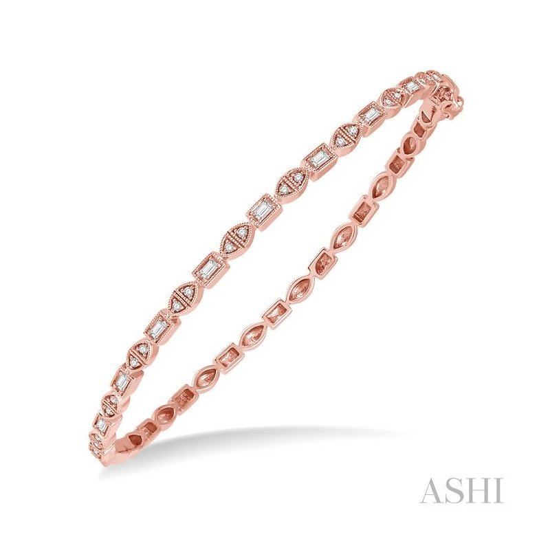 ASHI Stackable Diamond Bangle 794B5PPFHPG