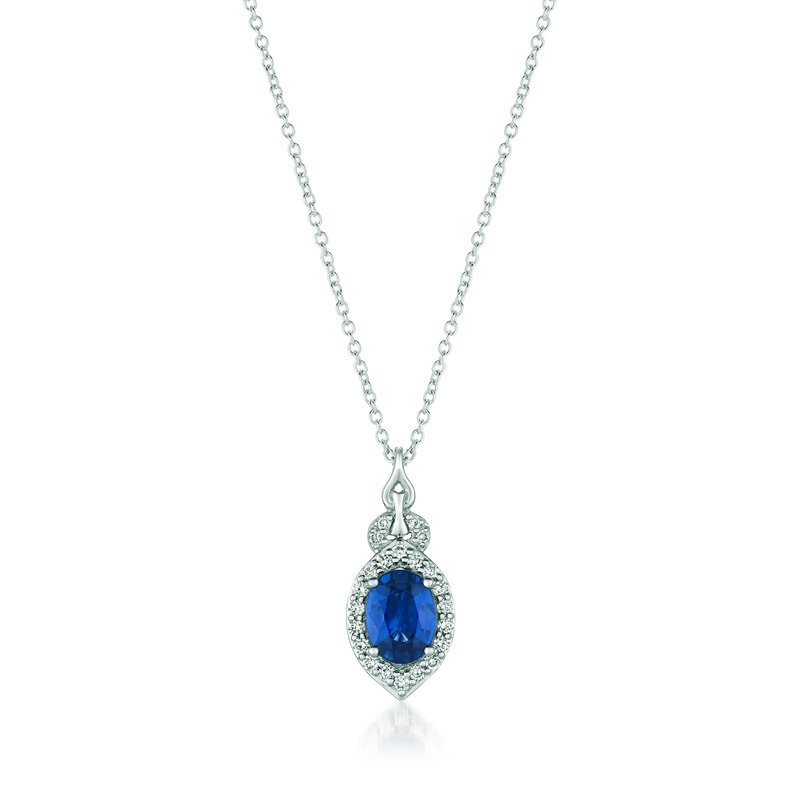 Le Vian 14K Vanilla Gold® Blueberry Sapphire™ 3/4 cts. Pendant TRKT 1
