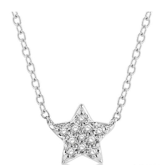 Parkplace Jewelers Star Petite Diamond Fashion Pendant 643A9PPTSPDWG