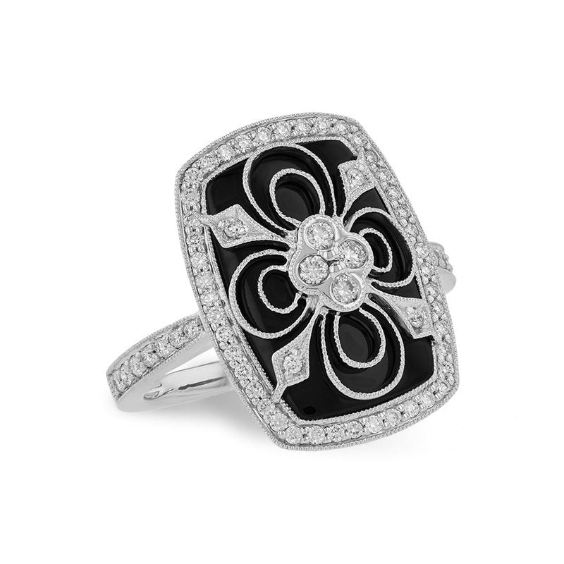 Allison Kaufman 14KT Gold Ladies Diamond Ring D036-41324
