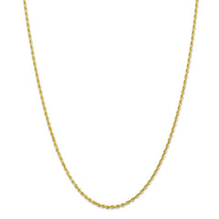 Quality Gold 10k 2.25mm D/C Quadruple Rope Chain 10QT018