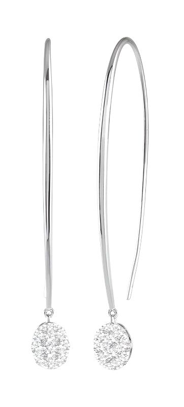 Parkplace Jewelers Oval Shape Lovebright Essential Diamond Earrings 916A5PPFHERWG