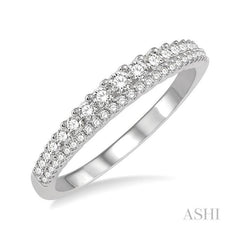 ASHI Diamond Wedding Band 33164PPFHWG
