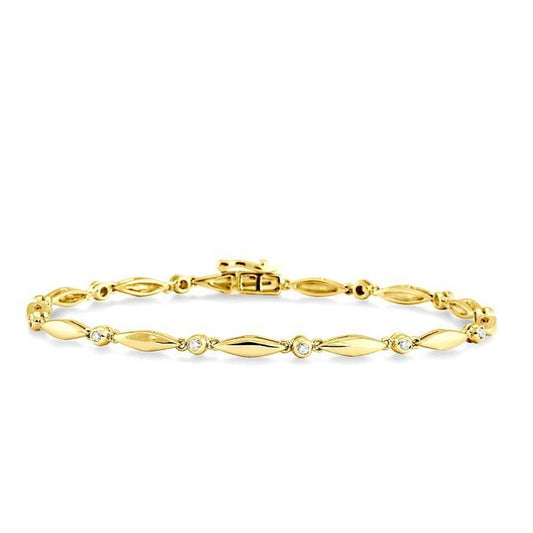 Parkplace Jewelers Boat Diamond Bracelet 7557QPPTXYG