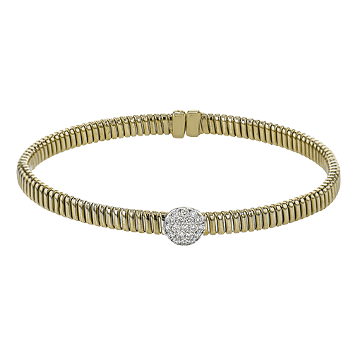 Bangle in 18k Gold with Diamonds LB2398 WHITE 18K X WHITE