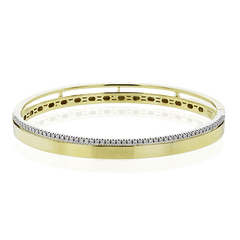 Bangle in 18k Gold with Diamonds LB2414 WHITE 18K X WHITE