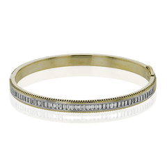 Bangle in 18k Gold with Diamonds LB2455 WHITE 18K X 2T