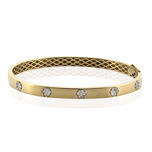 Bangle in 18k Gold with Diamonds LB2499 WHITE 18K X WHITE