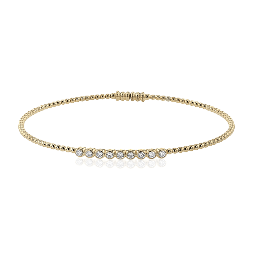 Bangle in 18k Gold with Diamonds LB2519-Y WHITE 18K X WHITE