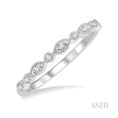 ASHI Stackable Diamond Wedding Band 33258PPFHWG