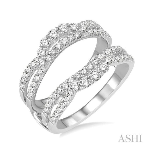 ASHI Diamond Insert Ring 29501PPFVWG