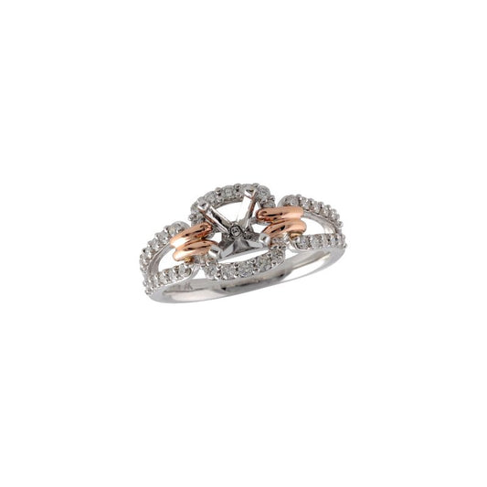 Parkplace Jewelers 14KT Gold Semi-Mount Engagement Ring C222-77669