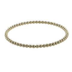 Beaded Bracelet in 18k Gold LB2531 WHITE 18K X WHITE