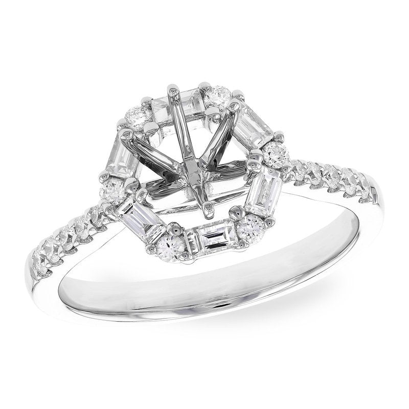 Parkplace Jewelers 14KT Gold Semi-Mount Engagement Ring E310-04051