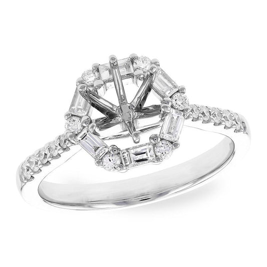 Parkplace Jewelers 14KT Gold Semi-Mount Engagement Ring E310-04051