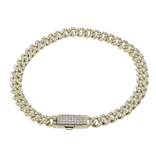 Bracelet in 14k Gold with Diamonds LB2424 WHITE 14K X YELLOW