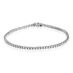 Bracelet in 18k Gold with Diamonds LB2069 WHITE 18K X