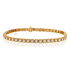 Bracelet in 18k Gold with Diamonds LB2221 WHITE 18K X