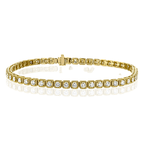 Bracelet in 18k Gold with Diamonds LB2221 WHITE 18K X