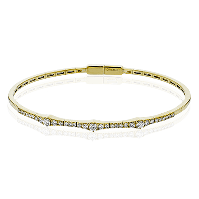 Bracelet in 18K Gold with Diamonds LB2382-Y WHITE 18K X YELLOW