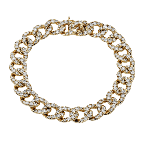 Bracelet in 18k Gold with Diamonds LB2448 WHITE 18K X ROSE