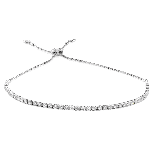 Bracelet in 18k Gold with Diamonds LB2497 WHITE 18K X WHITE