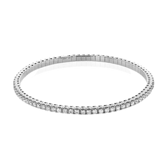 Bracelet in 18k Gold with Diamonds LB2526 WHITE 18K X WHITE