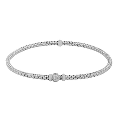 Bracelet in 18k Gold with Diamonds LB2544 WHITE 18K X WHITE