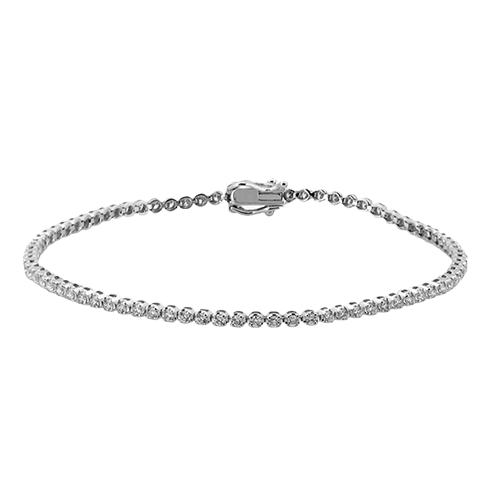 Bracelet in 18k Gold with Diamonds LB2558 WHITE 18K X WHITE