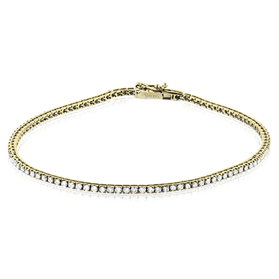 Bracelet in 18k Gold with Diamonds MB1557 WHITE 18K X