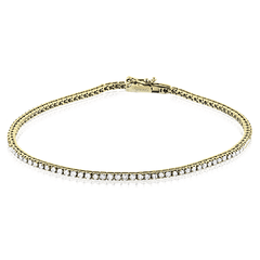 Bracelet in 18k Gold with Diamonds MB1557 WHITE 18K X