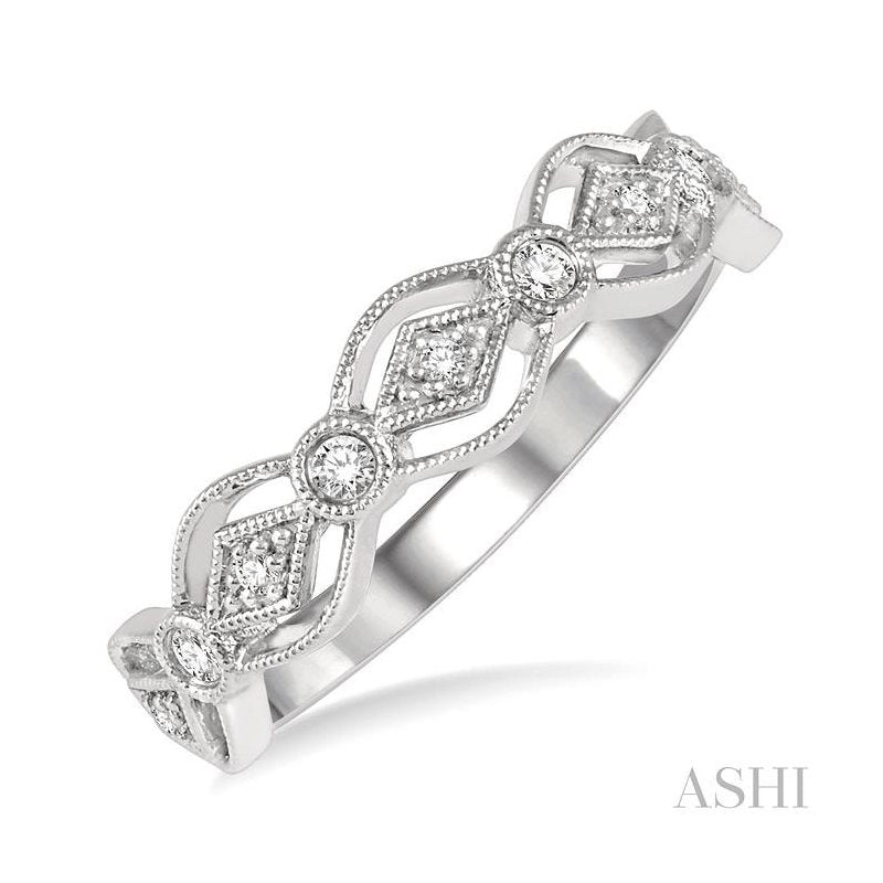 ASHI Diamond Fashion Band 303A8PPFHWG
