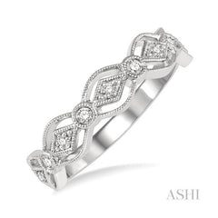 ASHI Diamond Fashion Band 303A8PPFHWG
