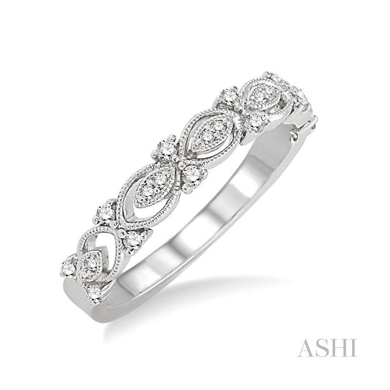 ASHI Stackable Diamond Fashion Band 34258PPFHWG