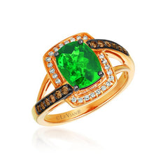 Le Vian 14K Strawberry Gold® Costa Smeralda Emeralds™ 1 5/8 cts. Ring TRKT 2