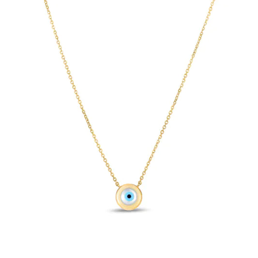 Yellow Gold Polished Religious Fashion Necklace