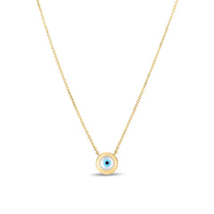 Yellow Gold Polished Religious Fashion Necklace
