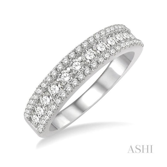 ASHI Diamond Wedding Band 326E1PPFGWG