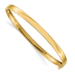 Quality Gold 14K Flexible Bangle Bracelet DB515