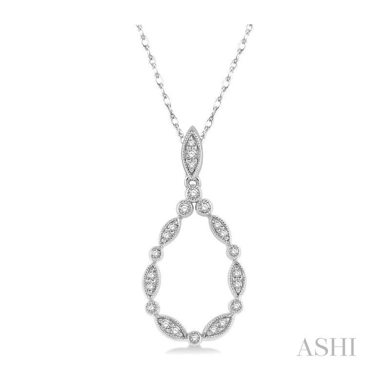 ASHI Drop Diamond Fashion Pendant 90258PPTSPDWG