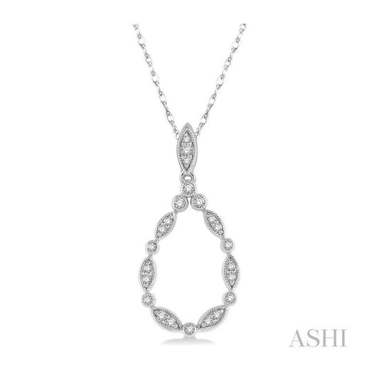 ASHI Drop Diamond Fashion Pendant 90258PPTSPDWG