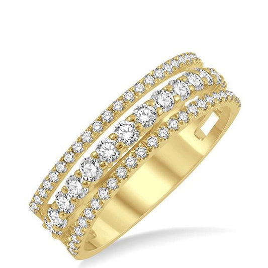 Parkplace Jewelers Three Row Diamond Fashion Band 369C2PPFGYG