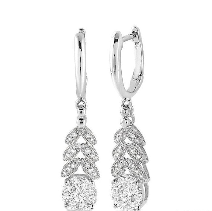 Parkplace Jewelers Round Shape Lovebright Diamond Earrings 64813PPFNERWG