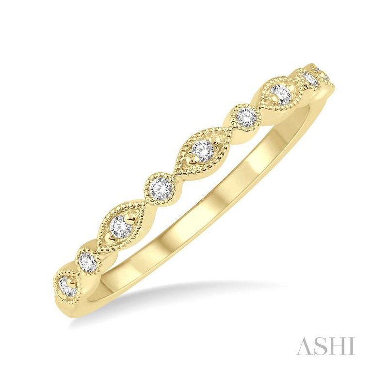 ASHI Stackable Diamond Wedding Band 33258PPFHYG