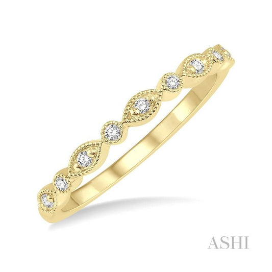 ASHI Stackable Diamond Wedding Band 33258PPFHYG