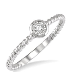 Parkplace Jewelers Stackable Round Shape Diamond Promise Ring 11479PPTXWG