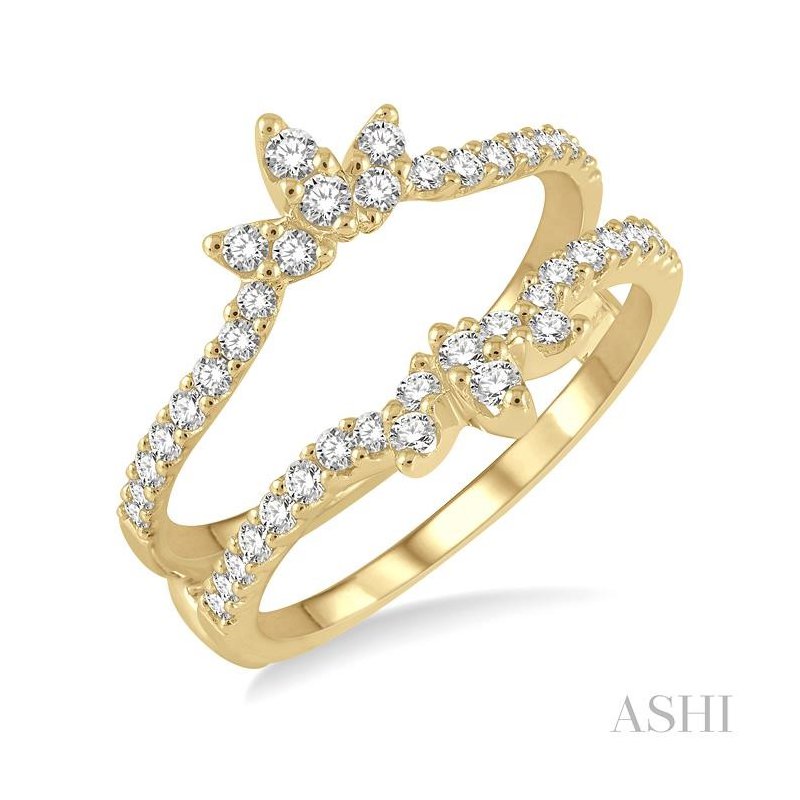 ASHI Diamond Insert Ring 29863PPFHYG