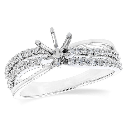Parkplace Jewelers 14KT Gold Semi-Mount Engagement Ring C310-01306